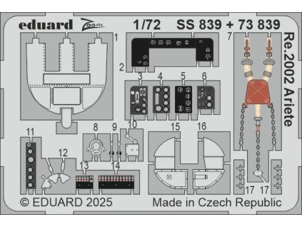 Re.2002 Ariete 1/72 recommended for ITALERI