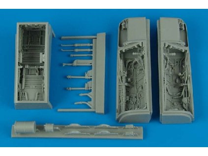 1/48 A-7 Corsair II wheel bays - HOBBY BOSS