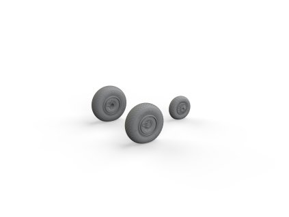 Ar 234B wheels 1/48 recommended for HASEGAWA/HOBBY 2000