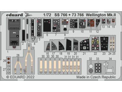 Wellington Mk.II 1/72 recommended for AIRFIX