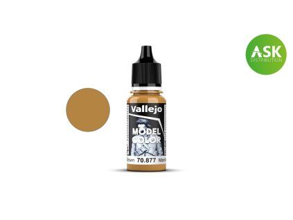 Vallejo Model Color 70877 Gold Brown Matt (18 ml)