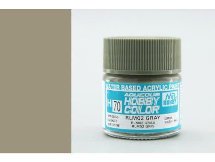 Aqueous Hobby Colors (10 ml) RLM02 Gray