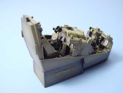 1/48 AH-64D Longbow Apache cockpit set - HASEGAWA