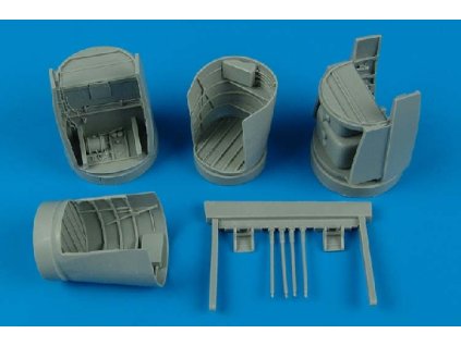 1/48 He 219A-7 Uhu main wheel bays