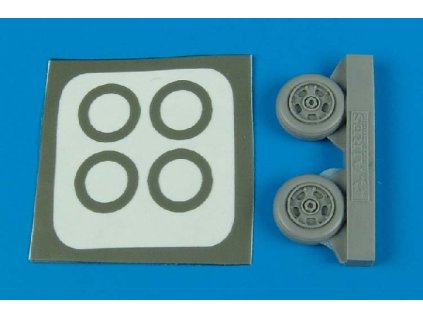 1/72 A-7A/B/E Corsair II wheels & paint masks