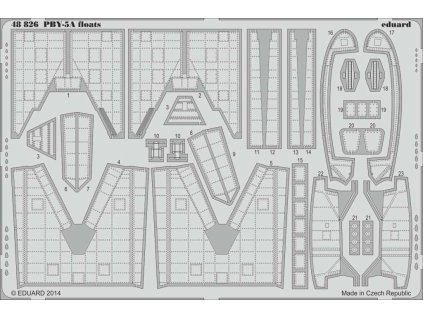 PBY-5A floats recommended for REVELL