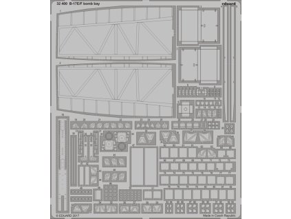 B-17E/F bomb bay 1/32 recommended for HKM