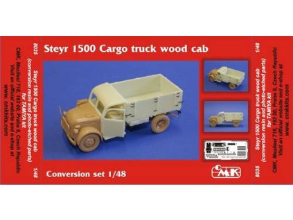 1/48 Steyr 1500 Cargo Truck wood cab.for TAM