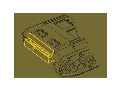 1/35 StuG.III early version New rear superstucture