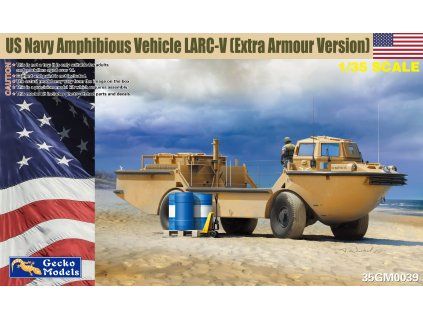 1/35 US Navy Amphibious Vehicle LARC-V (Extra Armour Version) - Gecko