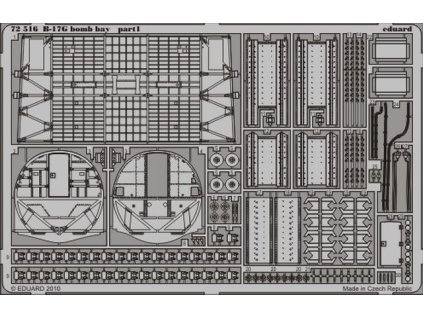 B-17G bomb bay 1/72 recommended for REVELL