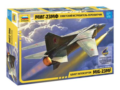 Zvezda 7221 - MIG-23 MF Soviet Interceptor (1:72)