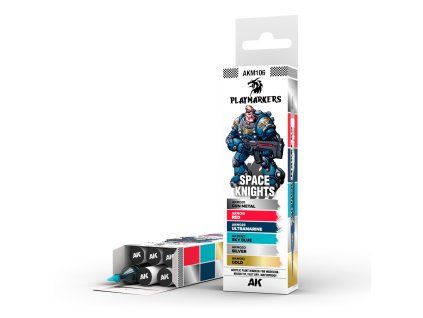 PLAYMARKERS SET - SPACE KNIGHT (6 ref.)