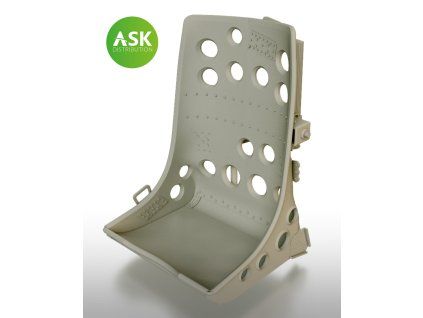 1/48 A6M Zero Seat Early with starting handle - ASK 3D Print