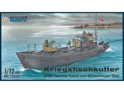 1/72 Kriegsfischkutter ‘WWII German Patrol and Minesweeper Ship’