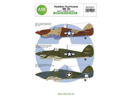 1/32 Hawker Hurricane Mk.IIB part 5 - USAAF service