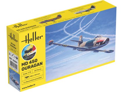 1/72 STARTER KIT MD 450 Ouragan - Heller