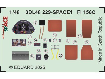 Fi 156C SPACE 1/48 recommended for TAMIYA