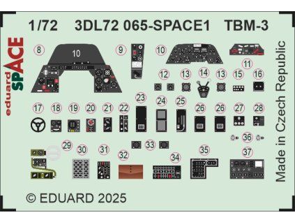 TBM-3 SPACE 1/72 recommended for HOBBY BOSS