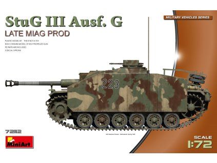 1/72 StuG III Ausf. G Late Miag Prod