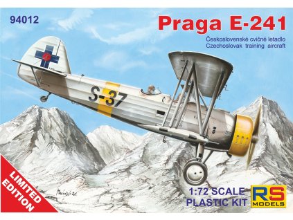 1/72 Praga E-241 - 3 decal v. for Czechoslovakia