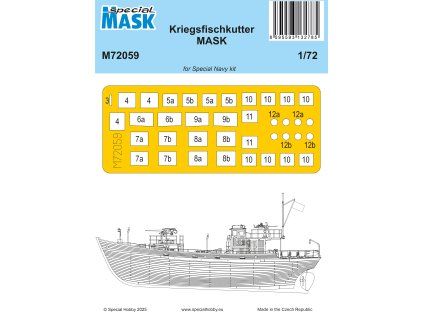 1/72 Kriegsfischkutter MASK