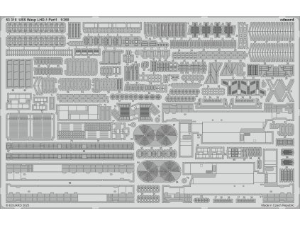 USS Wasp LHD-1 part 1 1/350 recommended for TRUMPETER