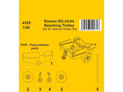 1/48 Romeo Ro.43/44 Beaching Trolley