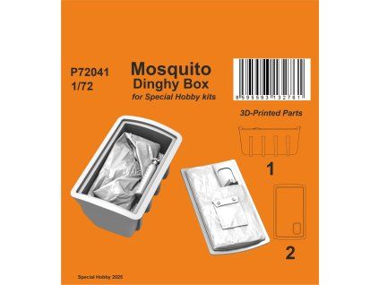 1/72 Mosquito Dinghy Box / for Special Hobby kits