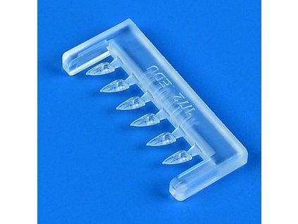 1/72 Bf 109F/G/K clear position lights for EDUARD kit