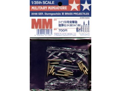 Tamiya 35198 StuG III Brass Projectiles