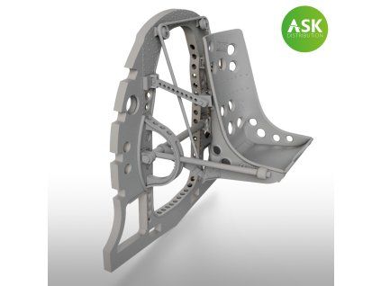1/48 A6M Bulkhead with Seat in MIDDLE position - ASK 3D Print rec. for Fine Molds