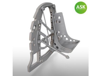1/48 A6M Bulkhead with Seat in BOTTOM position - ASK 3D Print rec. for Fine Molds