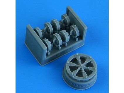 1/48 Westland Lysander Mk.I/III drum magazines for AIRFIX kit