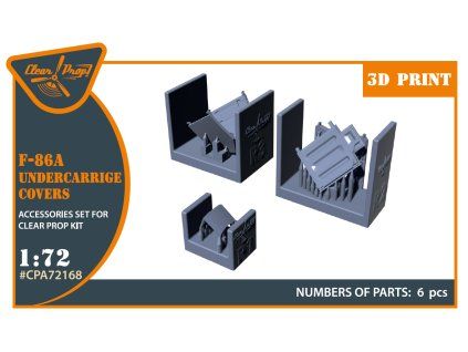 1/72 F-86A Closed canopy frame detailing set for CP kits