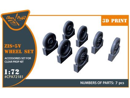1/72 ZiS-5V wheel set