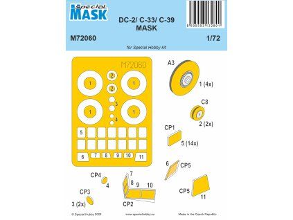 1/72 Dc-2/C-33/C-39 MASK
