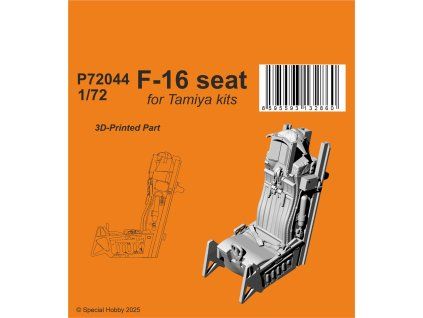 1/72 F-16 Seat / for Tamiya kits