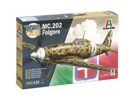 Italeri 1481 MC.202 Folgore Aces 1/72