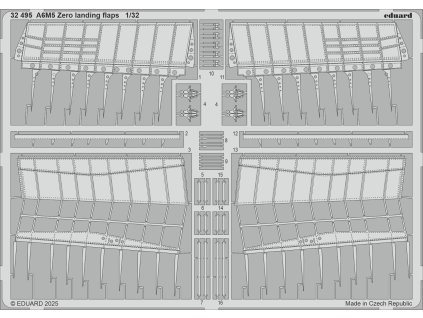 A6M5 Zero landing flaps1/32 recommended for TAMIYA