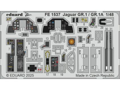 Jaguar GR.1 / GR.1A 1/48 recommended for AIRFIX