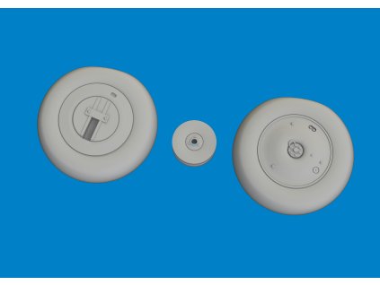 Lysander wheels 1/48 recommended for AIRFIX
