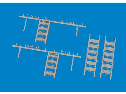 B-26B bomb racks PRINT 1/48 recommended for ICM