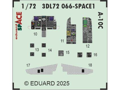 A-10C SPACE 1/72 recommended for EDUARD