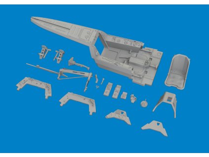 Fw 190A-4 cockpit PRINT 1/48 recommended for EDUARD