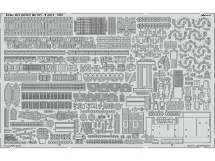 USS Gambier Bay CVE-73 part 2 1/350 recommended for HASEGAWA