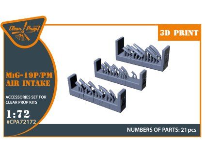 1/72 MiG-19P/PM Air intake for CP kits