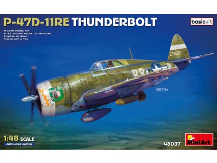 1/48 P-47D-11RE THUNDERBOLT. BASIC KIT