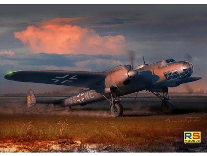Plastikový model letadla 1/72 Dornier 17 F 4 decal v. for Luftwaffe, Spain