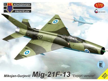 1/72 MiG-21F-13 "Export version" - KPM0504 Kovozávody